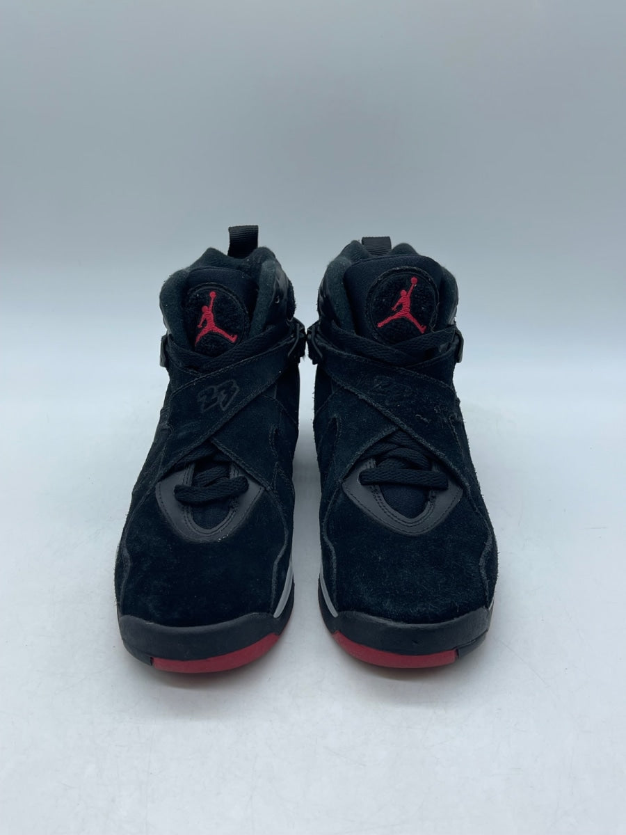 Jordan 8 Retro Black Cement (GS) 5Y (Moderately Worn Pre-Owned) - Image 2