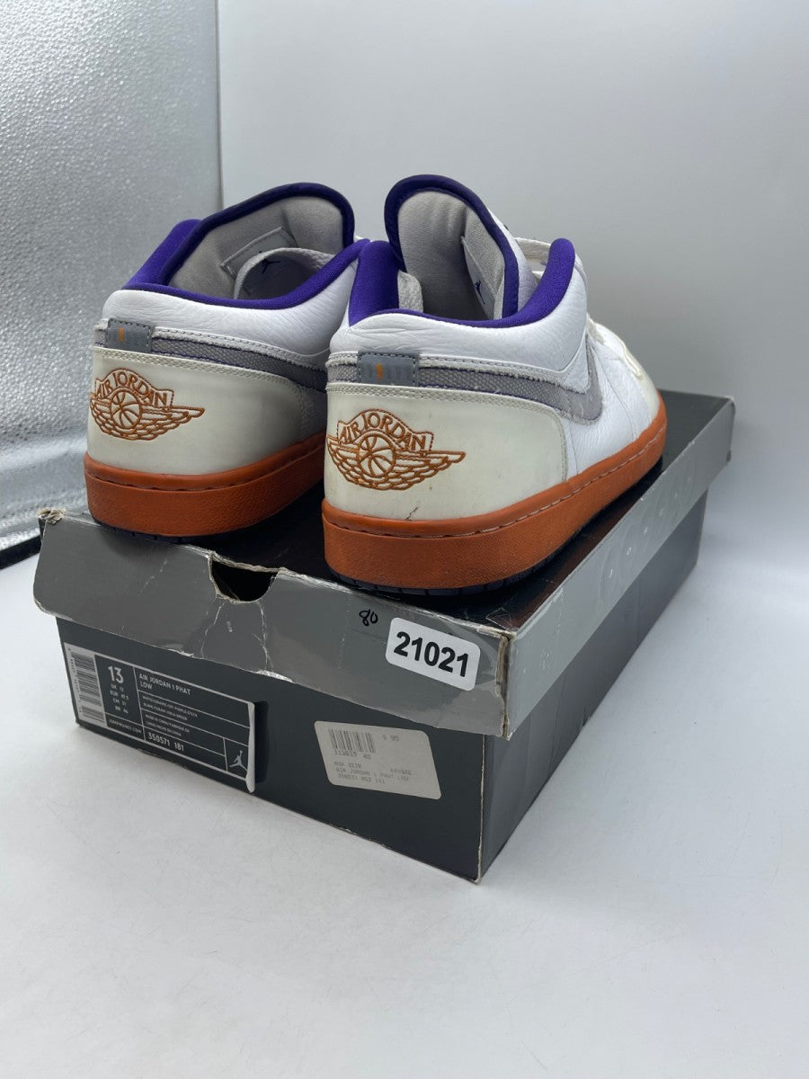 Jordan 1 Phat Low Phoenix Suns 13 (Moderately Worn Pre-Owned) - Image 5