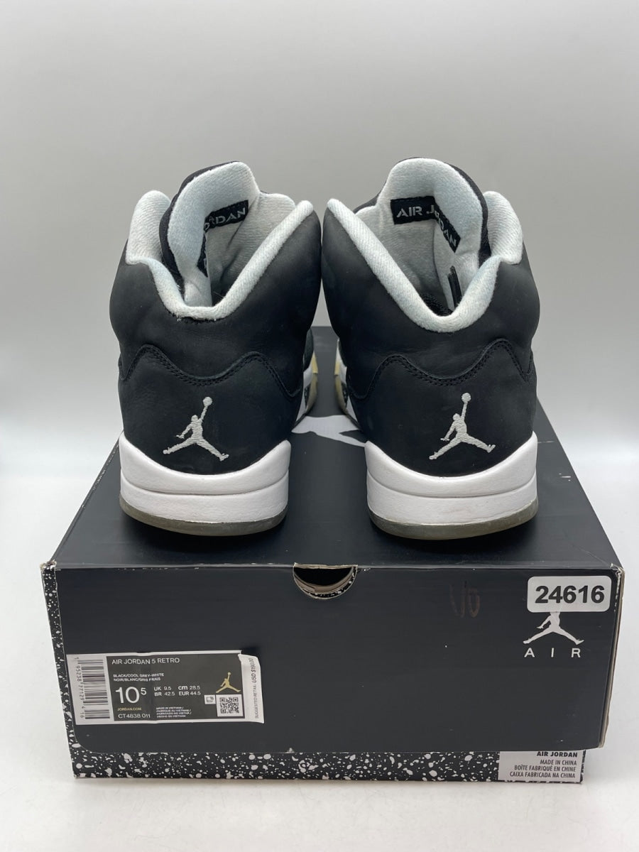 Jordan 5 Retro Moonlight (2021) 10.5 (Moderately Worn Pre-Owned)JordanBlack/Cool Grey-White - Image 3