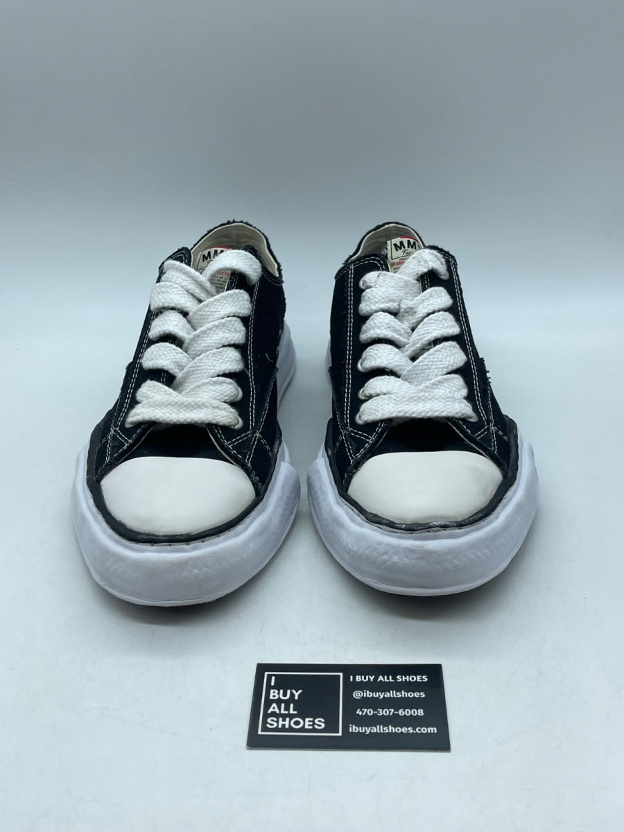 Maison Mihara Yasuhiro Hank OG Sole Canvas Low Black 45 (Moderately Worn Pre-Owned) - Image 2