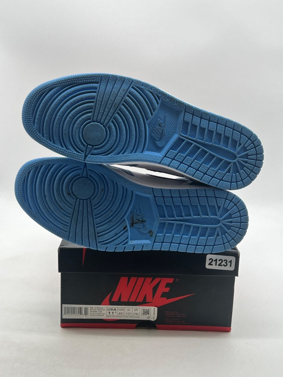 Jordan 1 Retro High OG University Blue 11.5 (Moderately Worn Pre-Owned) - Image 8