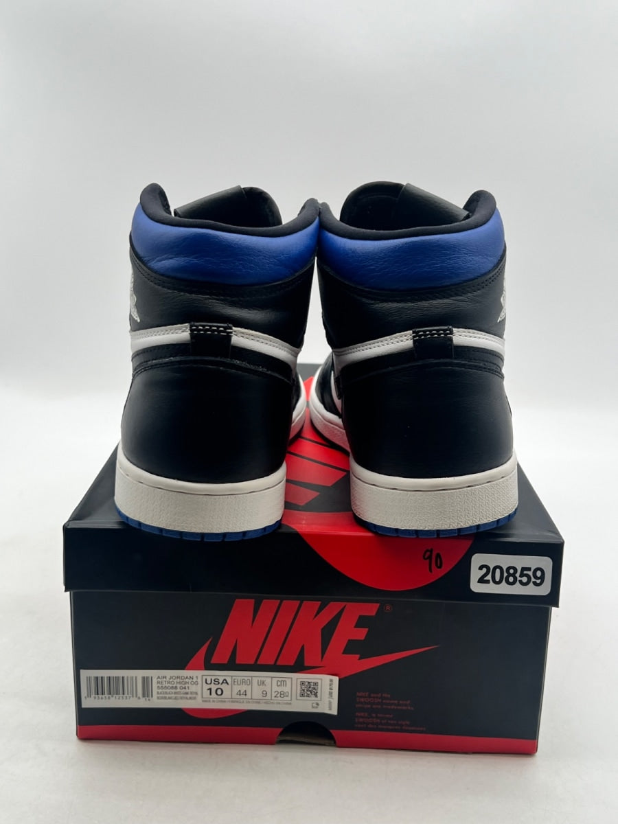 Jordan 1 Retro High Royal Toe 10 (Moderately Worn Pre-Owned) - Image 3