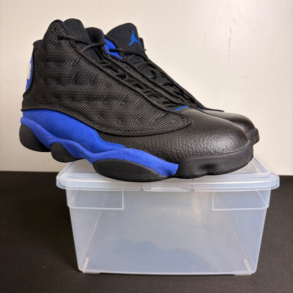 Jordan 13 Retro Black Hyper Royal (Size 14) - Image 1