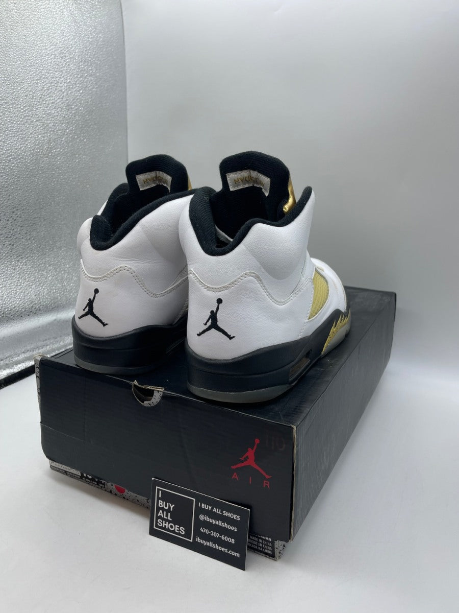 Jordan 5 Retro Olympic (2016) 10 (Moderately Worn Pre-Owned) - Image 5