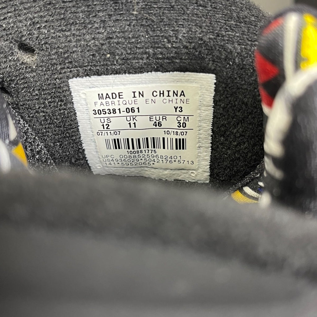Jordan 8 Retro Playoffs (2013) 12 (Moderately Worn Pre-Owned)JordanBlack/True Red-White - Image 6