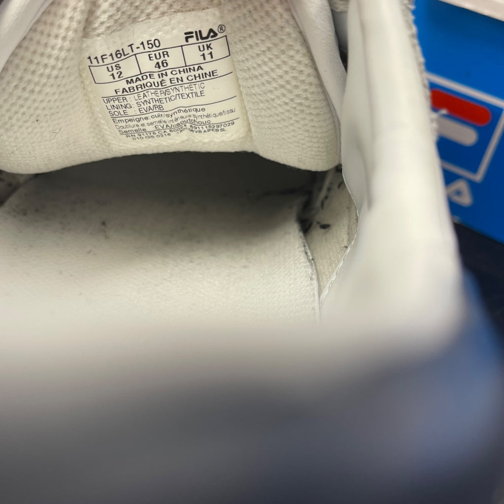 Fila Original Fitness White Navy Red 12 (Moderately Worn Pre-Owned)FilaWhite/Fila Navy-Fila Red - Image 6
