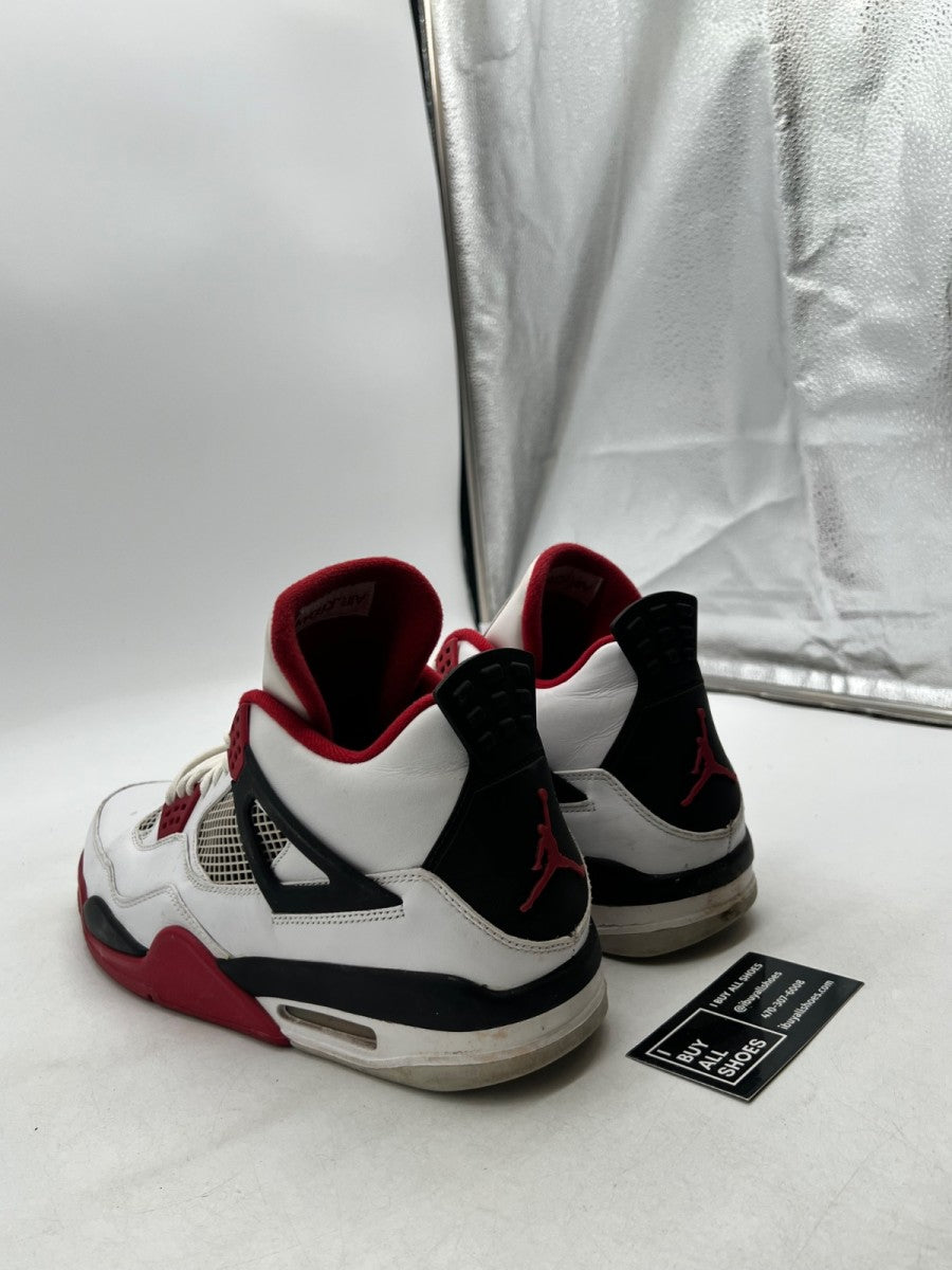 Jordan 4 Retro Fire Red (2012) 13 (Moderately Worn Pre-Owned) - Image 4