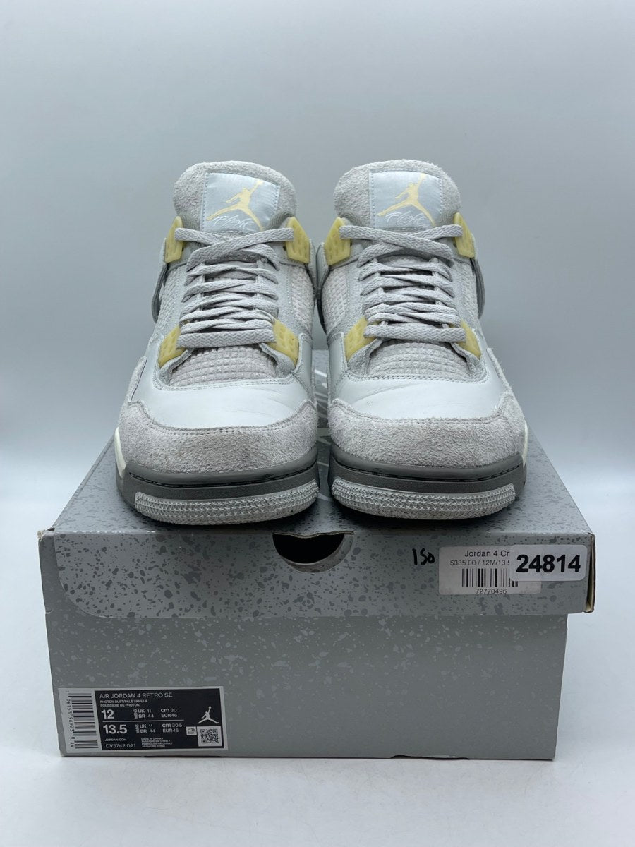 Jordan 4 Retro SE Craft Photon Dust 12 (Moderately Worn Pre-Owned)JordanPhoton Dust/Pale Vanilla/Off White/Grey Fog/Flat Pewter/Sail - Image 2