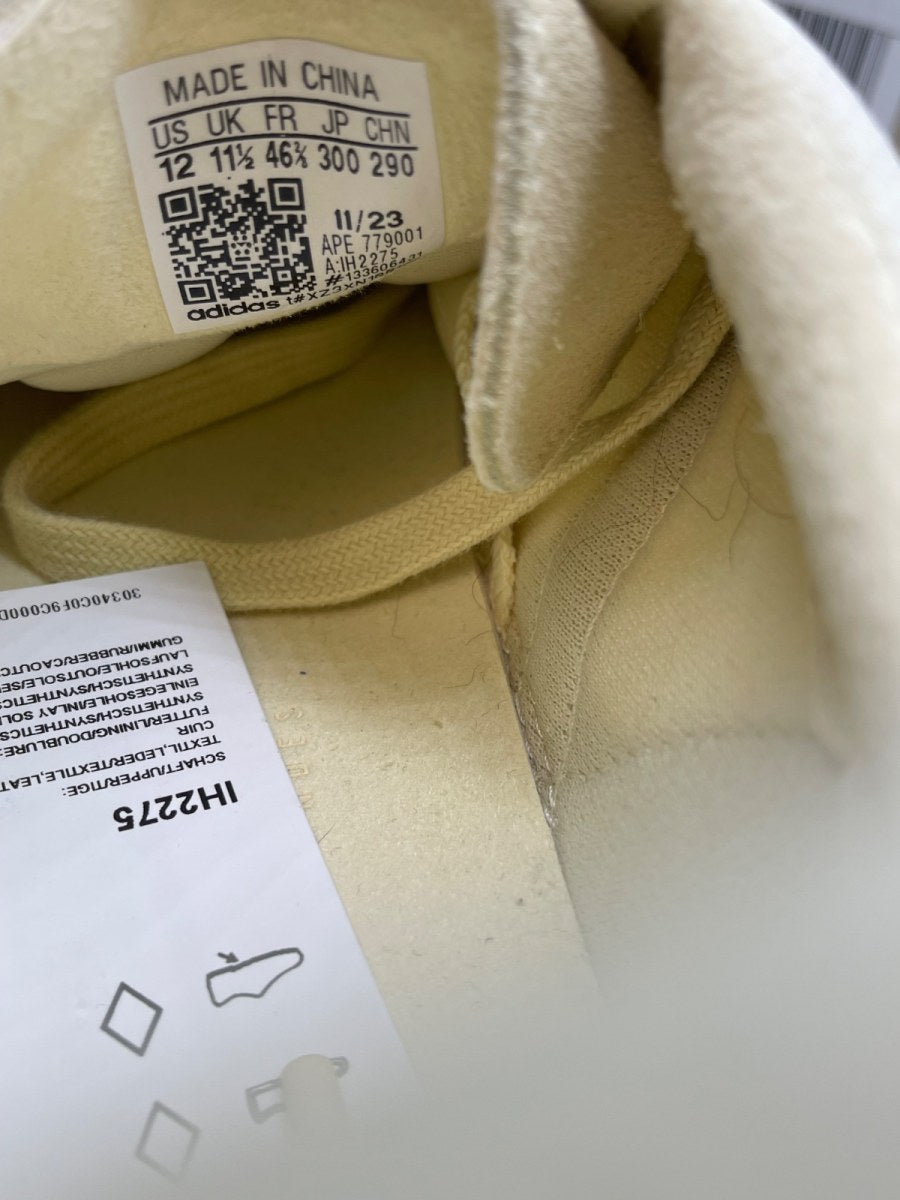 adidas Fear of God Athletics Los Angeles Pale Yellow 12 (Moderately Worn Pre-Owned) - Image 8