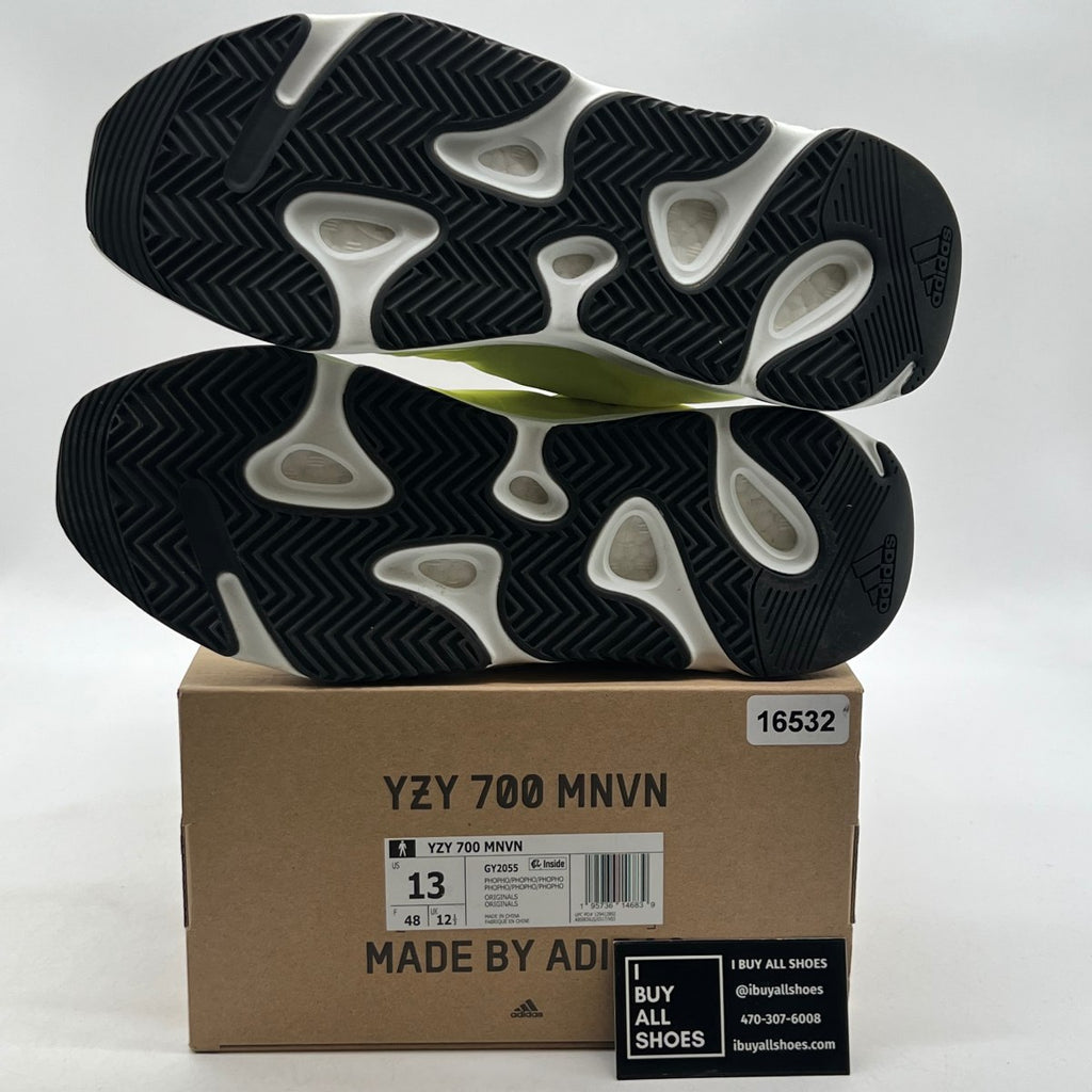 adidas Yeezy Boost 700 MNVN Laceless Phosphor - Image 8