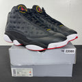 Jordan 13 Retro Playoffs (2023) 11 (Moderately Worn Pre-Owned)JordanBlack/Varsity Red-White-Vibrant Yellow - Image 1