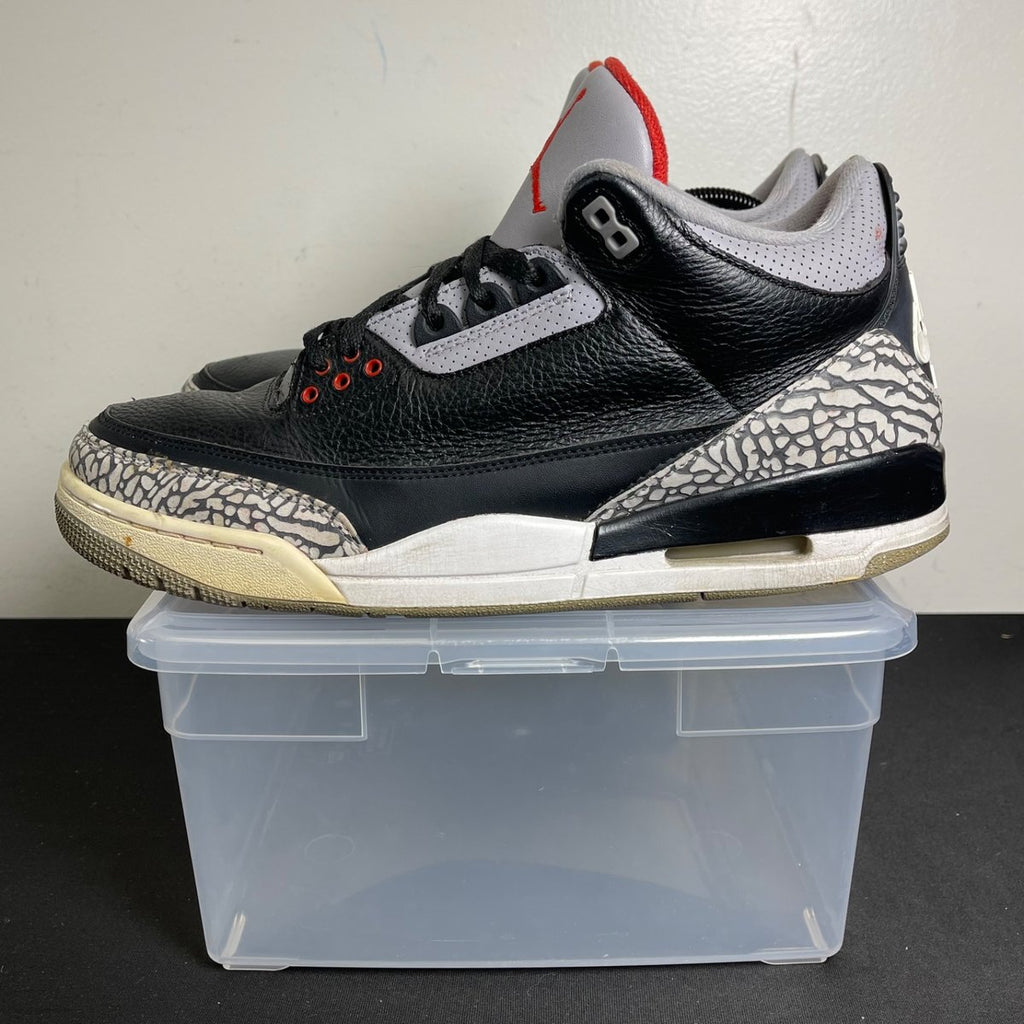 Jordan 3 Retro Black Cement (2018) (Size 11) - aux