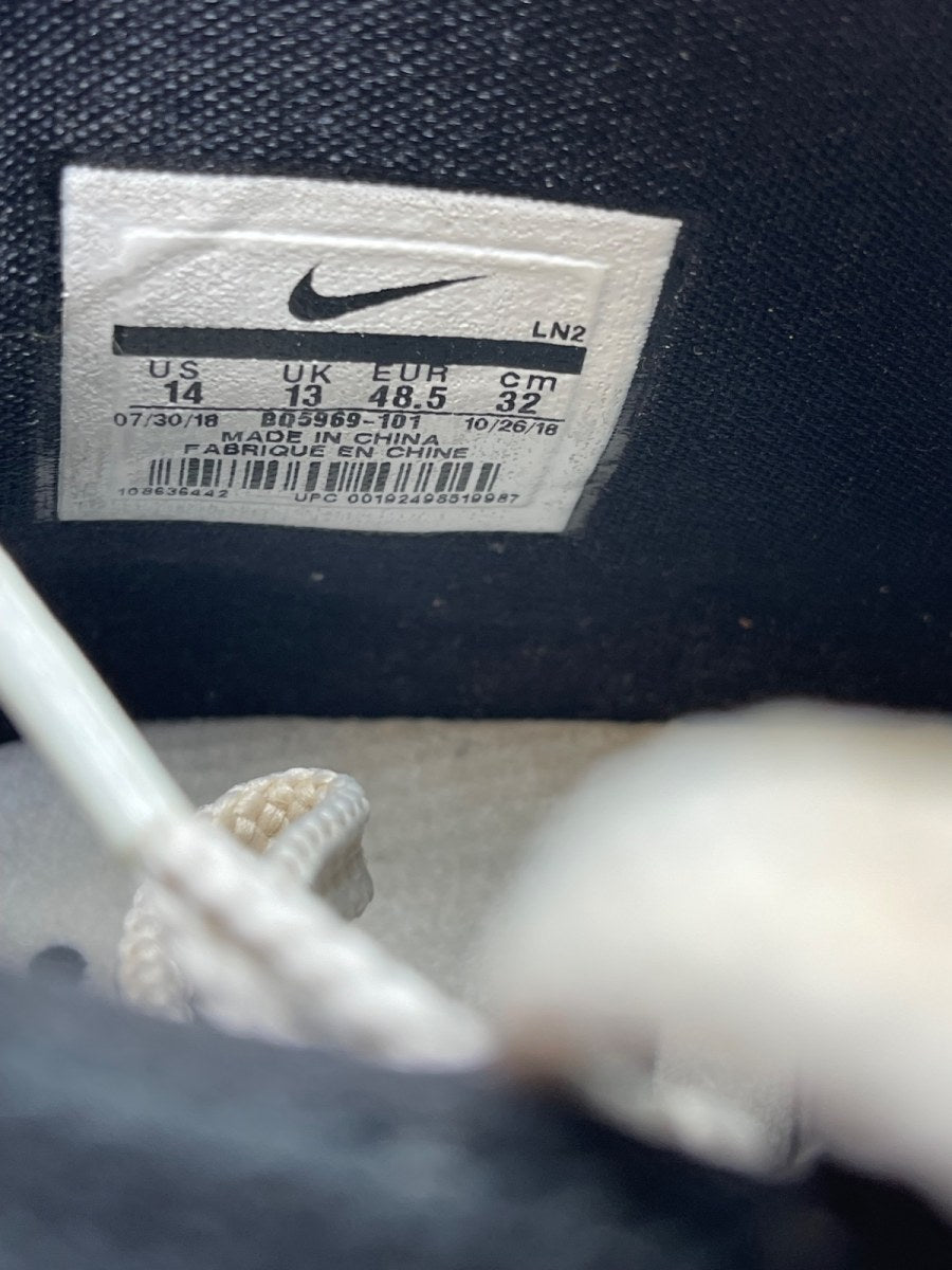 Nike LeBron 16 'Equality - Black White' 14 (Moderately Worn Pre-Owned) - Image 8