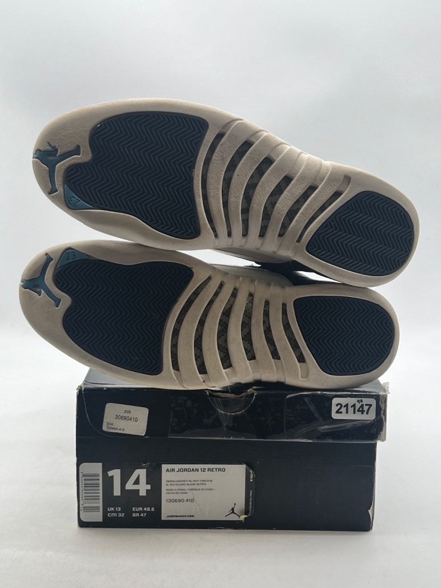 Jordan 12 Retro Obsidian (2012) 14 (Heavily Worn Pre-Owned) - Image 8