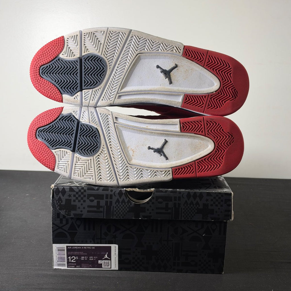 Jordan 4 Retro FIBA (2019) (Size 12.5) - aux