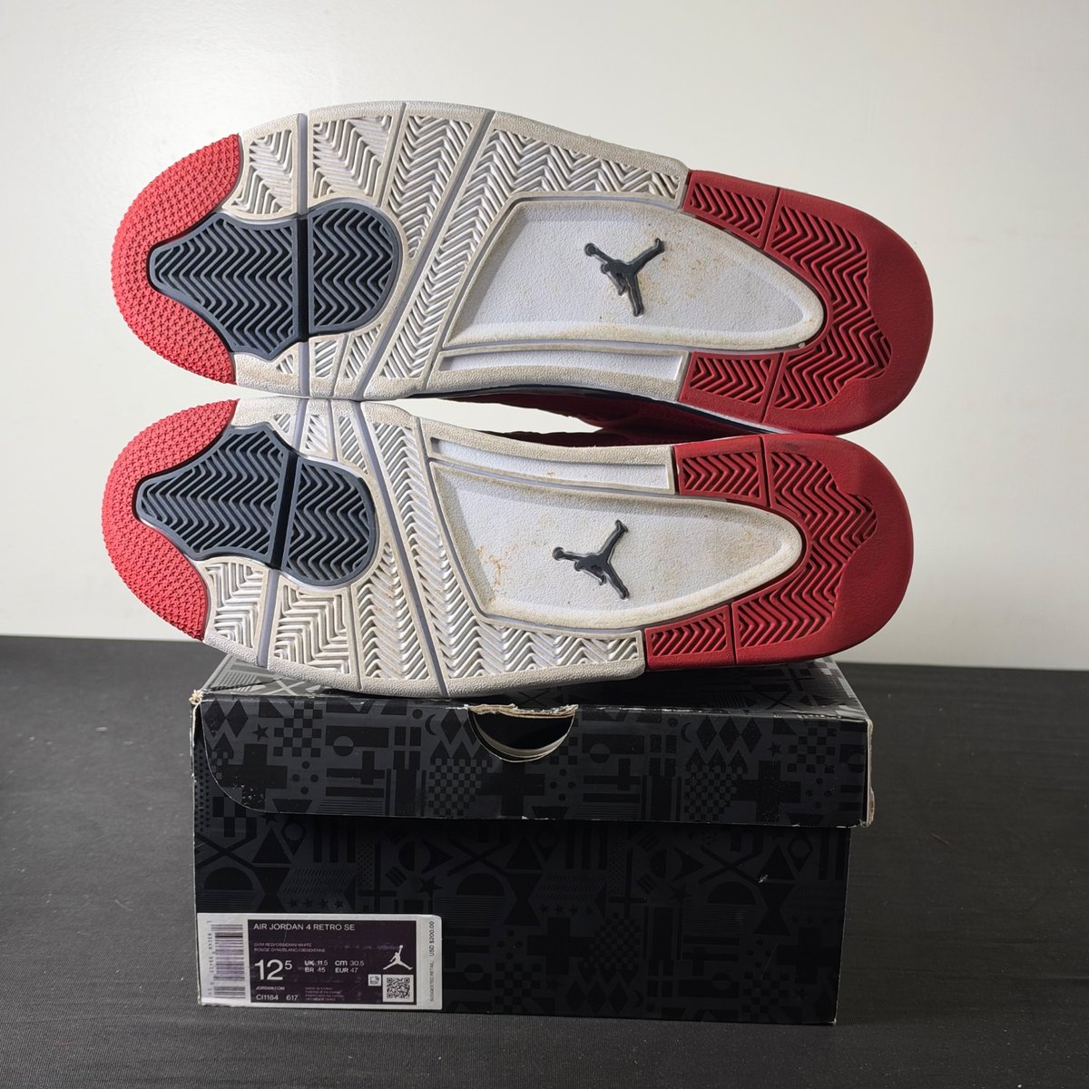 Jordan 4 Retro FIBA (2019) (Size 12.5) - aux