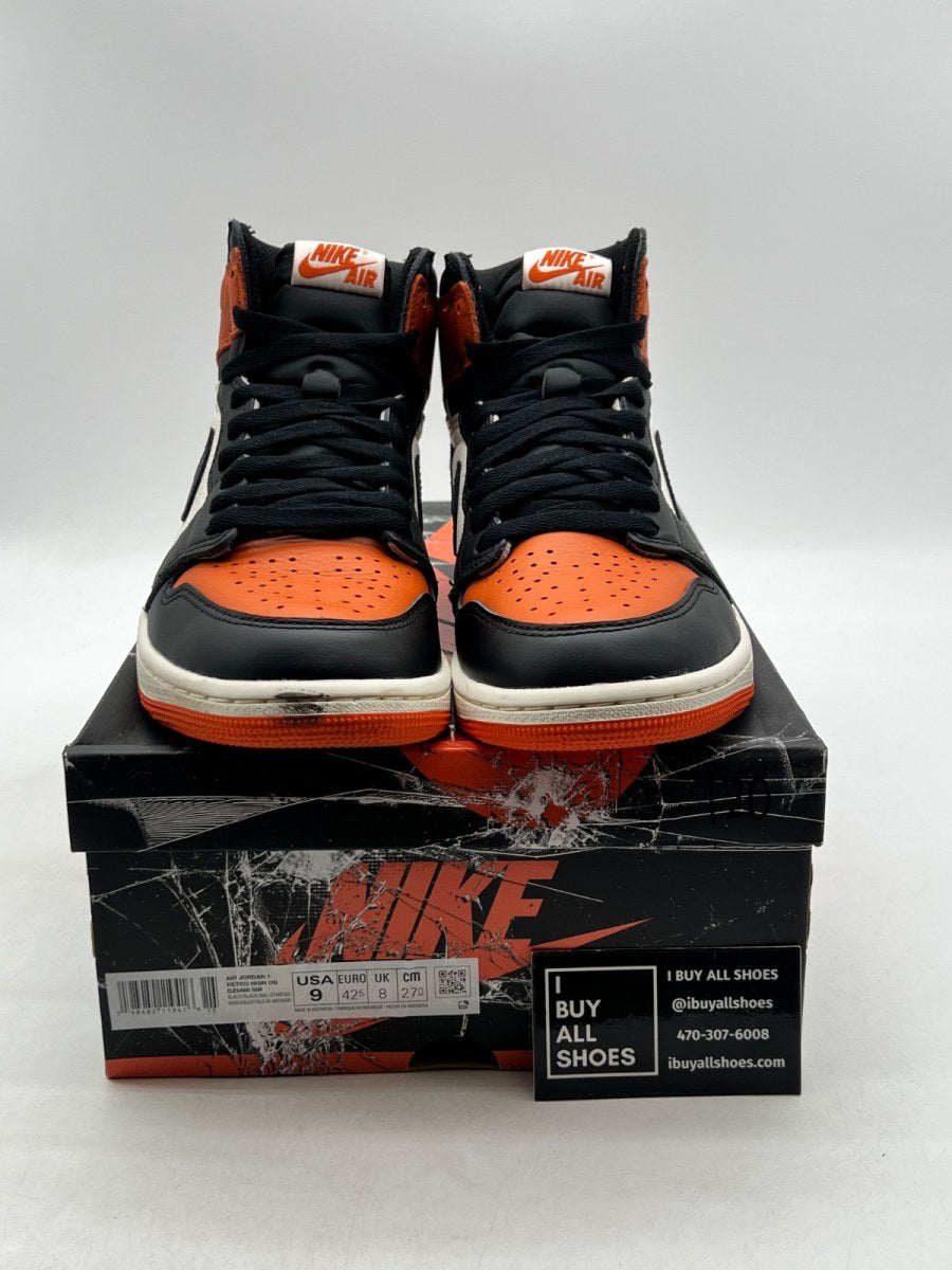 Jordan 1 Retro High OG Shattered Backboard (2025) 9 (Lightly Worn Pre-Owned) - Image 2