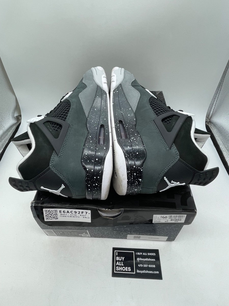 Jordan 4 Retro Fear (2024) 10.5 (Moderately Worn Pre-Owned) - Image 6
