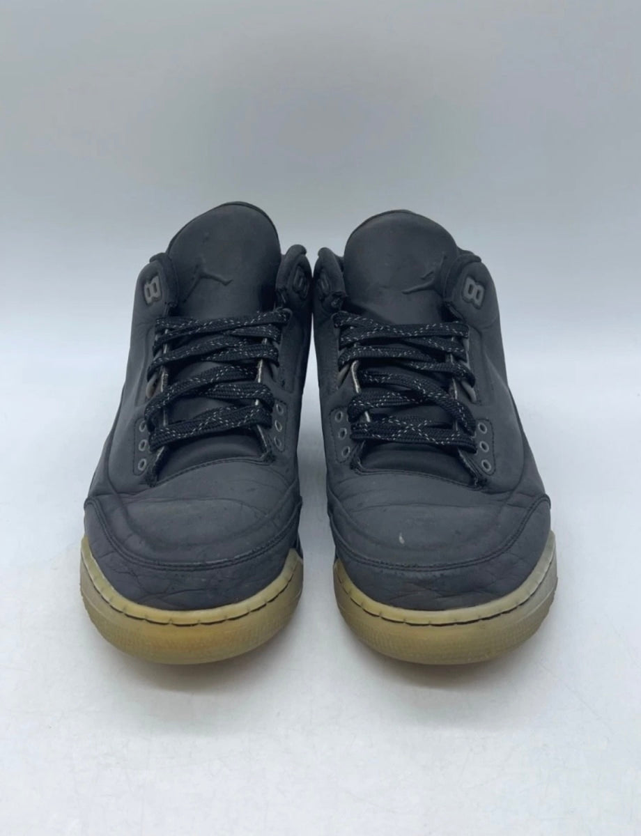 Jordan 3 Retro 5Lab3 Black 8 (Heavily Worn Pre-Owned)JordanBlack/Black-Clear - Image 2