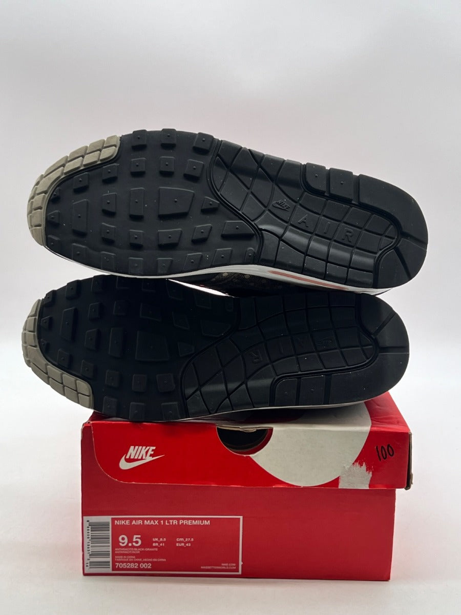 Nike Air Max 1 Polka Dot Pack (2015) 9.5 (Lightly Worn Pre-Owned)NikeAnthracite/Black-Granite - Image 8