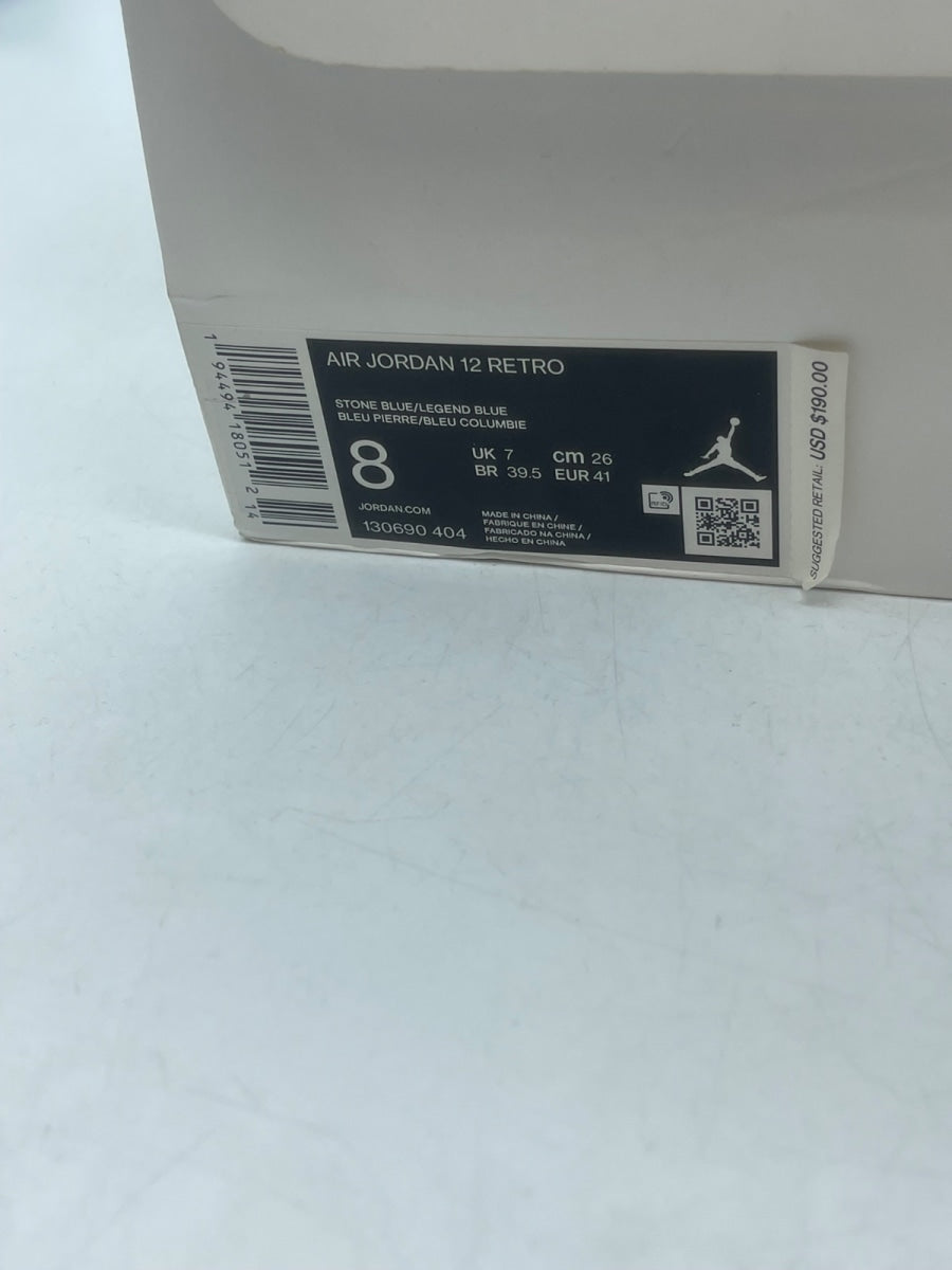 Jordan 12 Retro Indigo 8 (Moderately Worn Pre-Owned) - Image 9