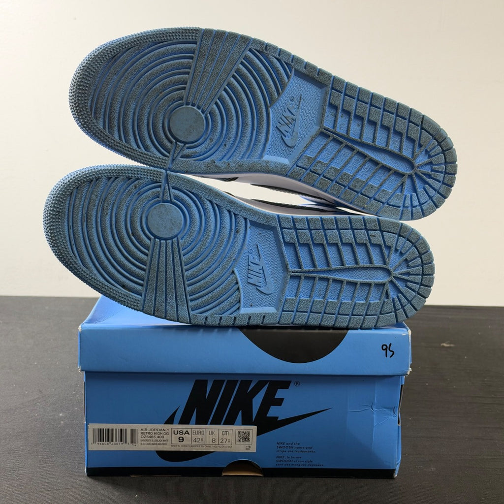 Jordan 1 Retro High OG UNC Toe (Size 9) - Image 6