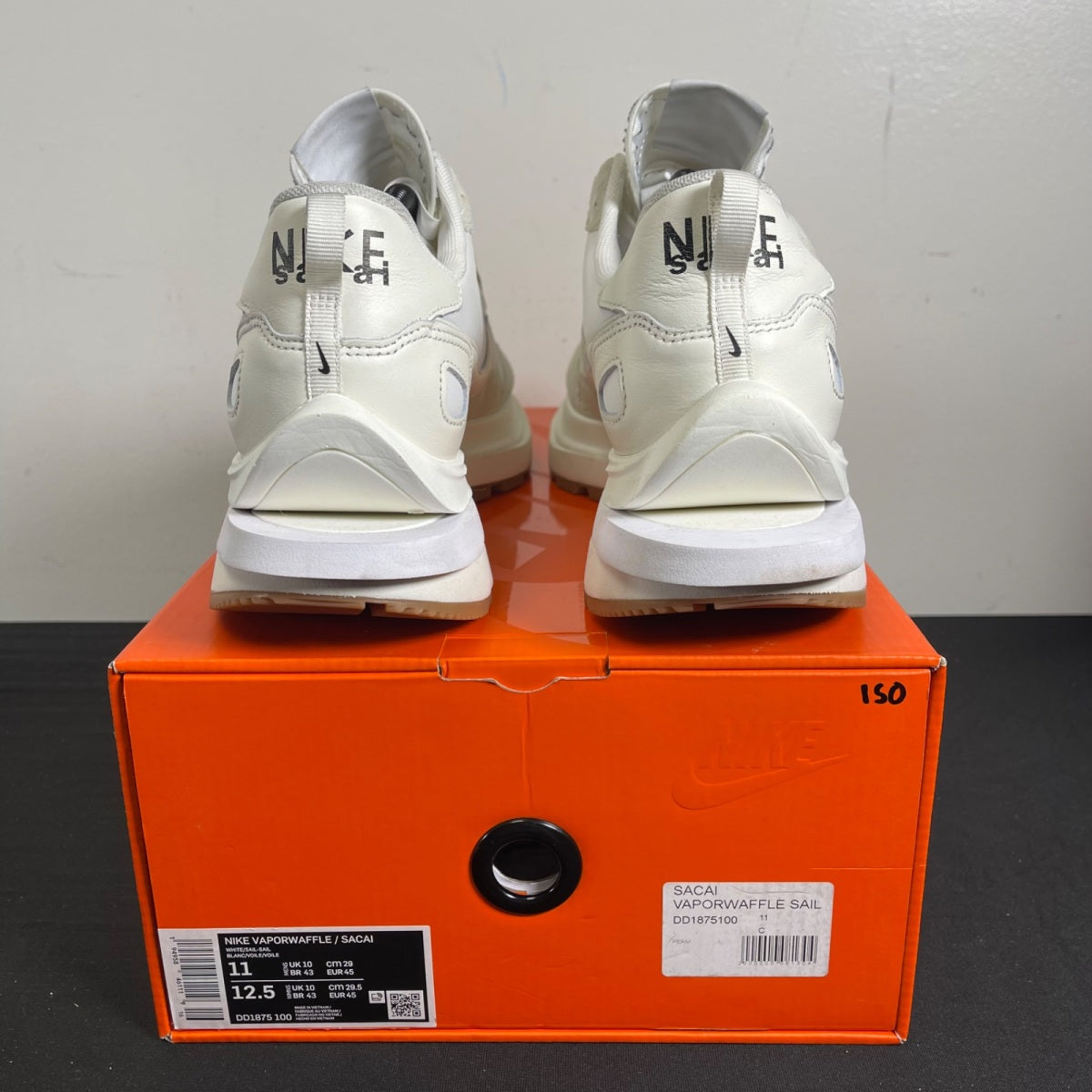 Nike Vaporwaffle sacai Sail Gum 11 (Moderately Worn Pre-Owned)NikeSail/White-White