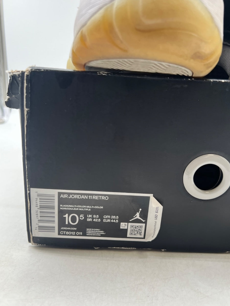 Jordan 11 Retro Jubilee 25th Anniversary 10.5 (Heavily Worn Pre-Owned) - Image 4