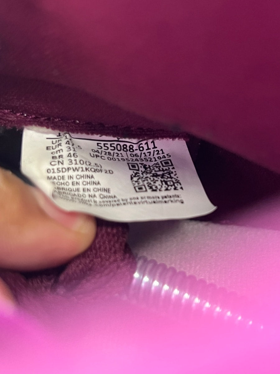 Jordan 1 Retro High OG Bordeaux 13 (Lightly Worn Pre-Owned) - Image 7