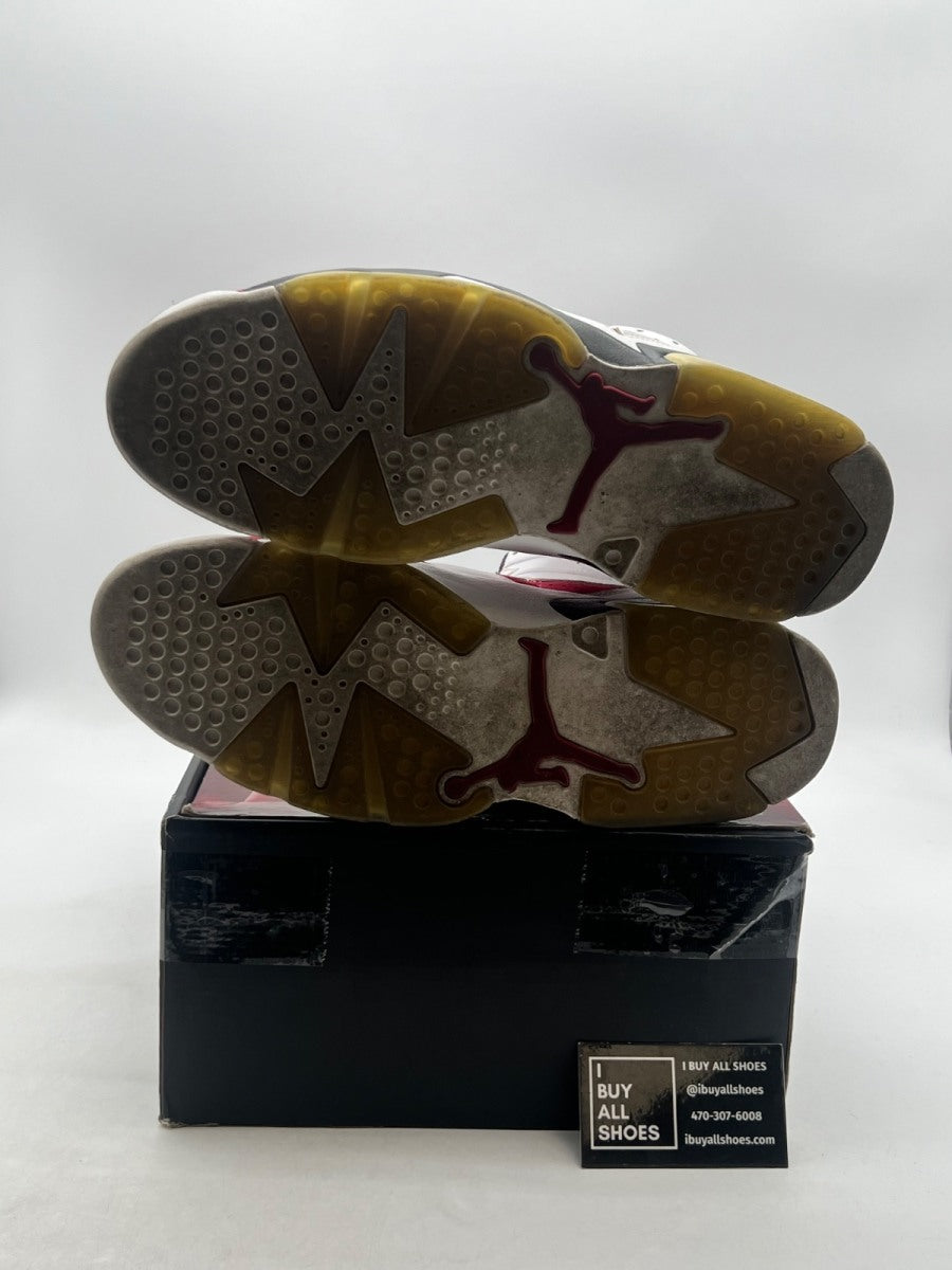 Jordan 6 Retro Carmine CDP (2008) 11 (Moderately Worn Pre-Owned) - Image 7