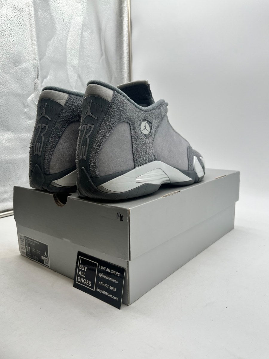Jordan 14 Retro Flint Grey 11 (Lightly Worn Pre-Owned) - Image 5