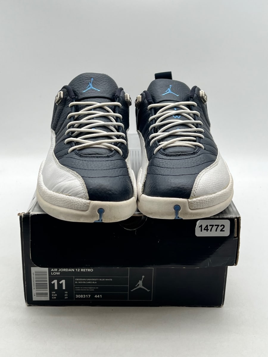 Jordan 12 Retro Low Obsidian (2004) (Size 11) - Image 2