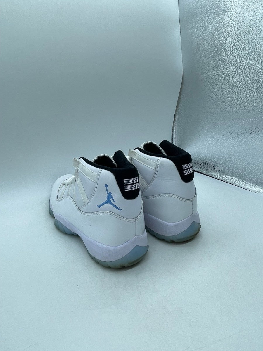 Jordan 11 Retro Legend Blue (2024) 9.5 (Moderately Worn Pre-Owned)JordanWhite/Legend Blue/Black - Image 4