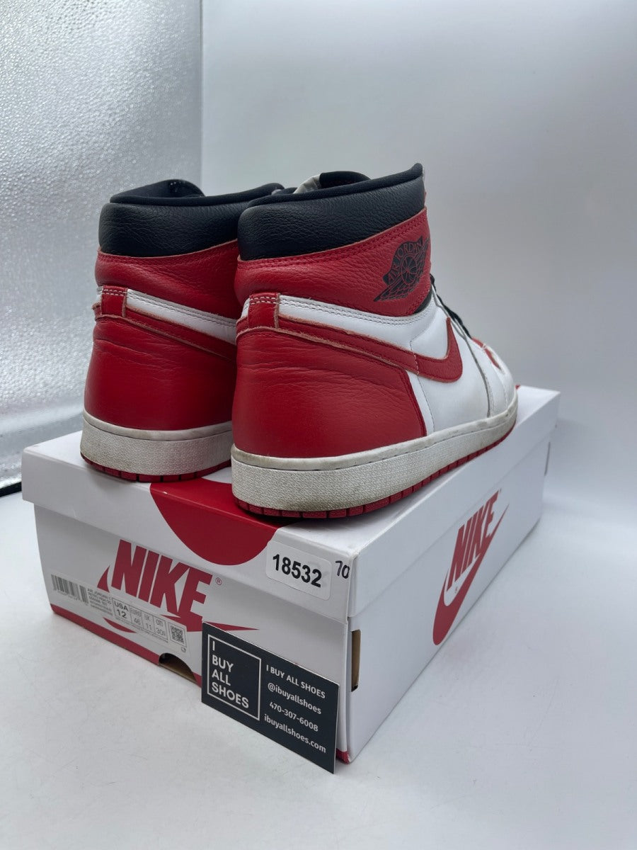 Jordan 1 Retro High OG Heritage 12 (Heavily Worn Pre-Owned) - Image 5