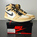 Jordan 1 Retro High Rookie of the Year 12 (Heavily Worn Pre-Owned)JordanGolden Harvest/Black-Sail - Image 1