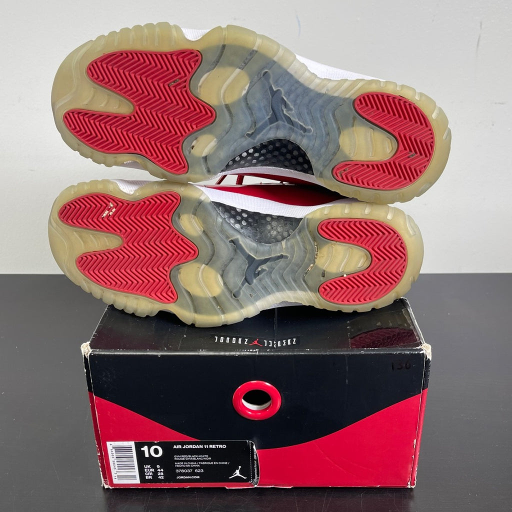 Jordan 11 Retro Win Like 96 10 (Moderately Worn Pre-Owned)JordanGym Red/Black-White - Image 5