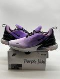 Nike Air Max 270 Lilac (Women's) 12W (Lightly Worn Pre-Owned)NikeLilac/University Blue/Barely Grape/Black - Image 1