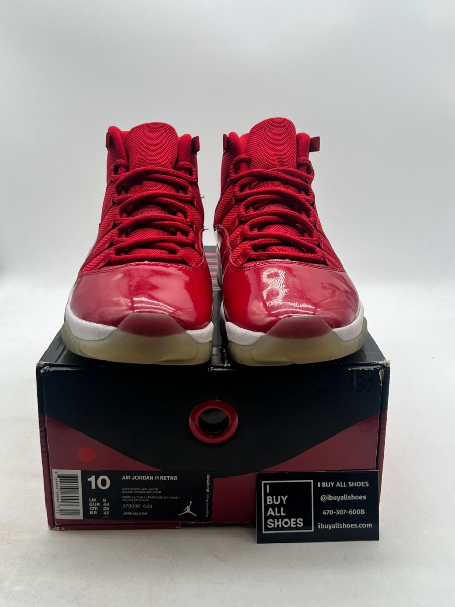 Jordan 11 Retro Win Like 96 10 (Lightly Worn Pre-Owned) - Image 2