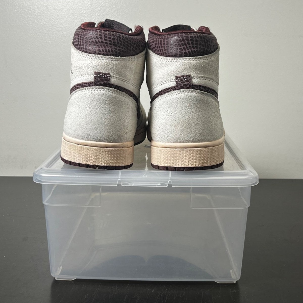 Jordan 1 Retro High OG A Ma Maniére 12 (Lightly Worn Pre-Owned)JordanSail/Burgundy Crush - Image 4