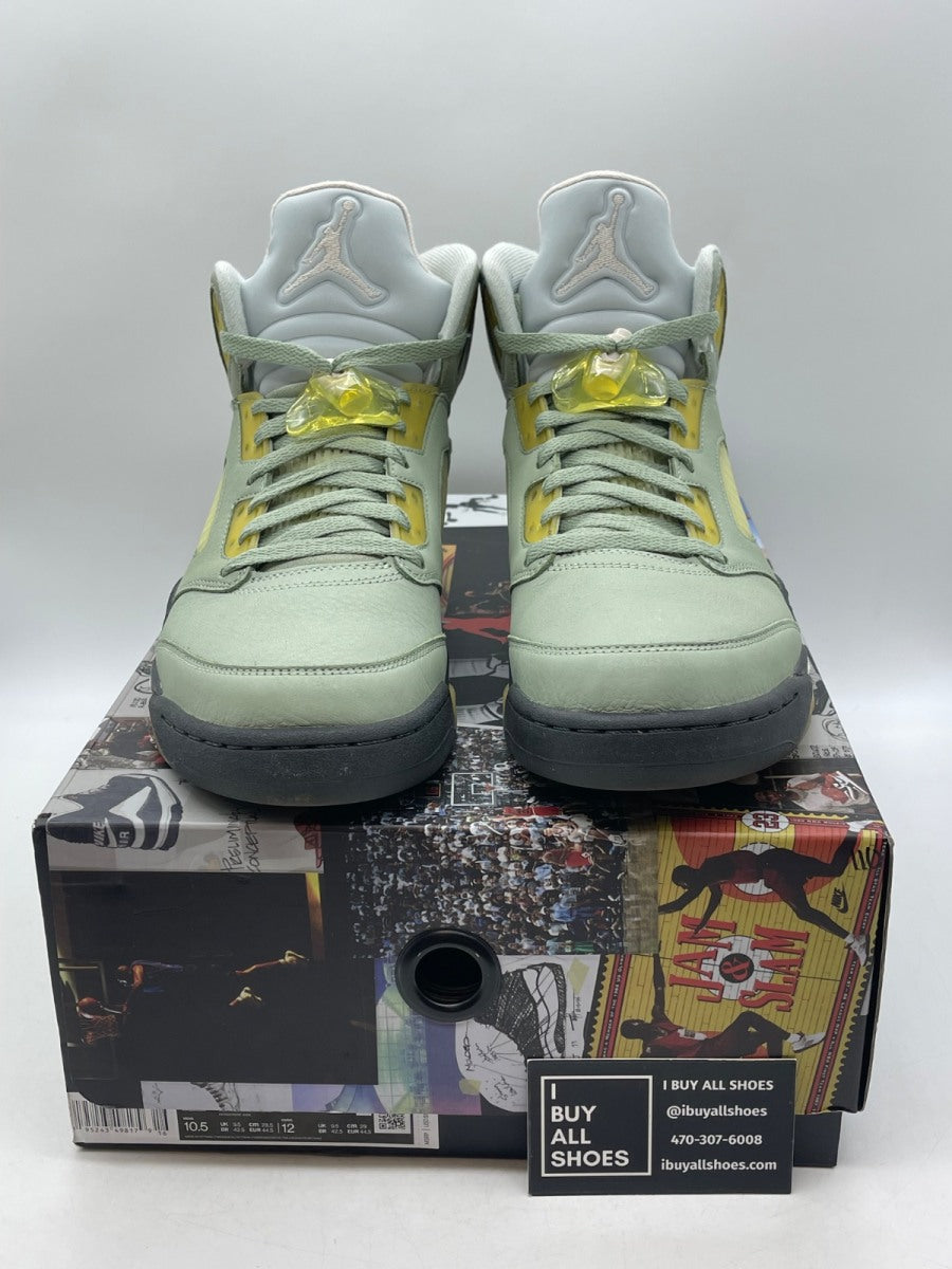 Jordan 5 Retro Jade Horizon 10.5 (Moderately Worn Pre-Owned) - Image 2
