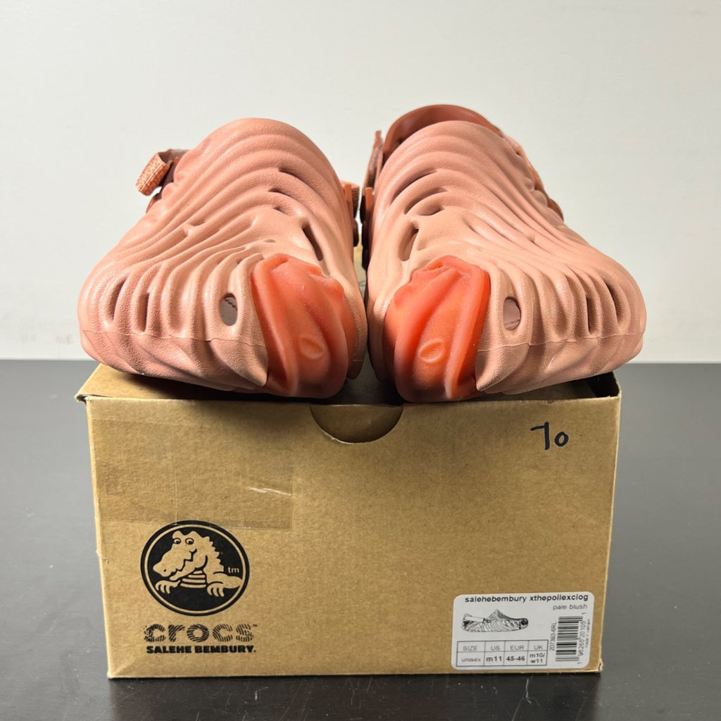 Crocs Pollex Clog by Salehe Bembury Kuwata 11 (Lightly Worn Pre-Owned)CrocsSalmon Pink/Red - Image 2
