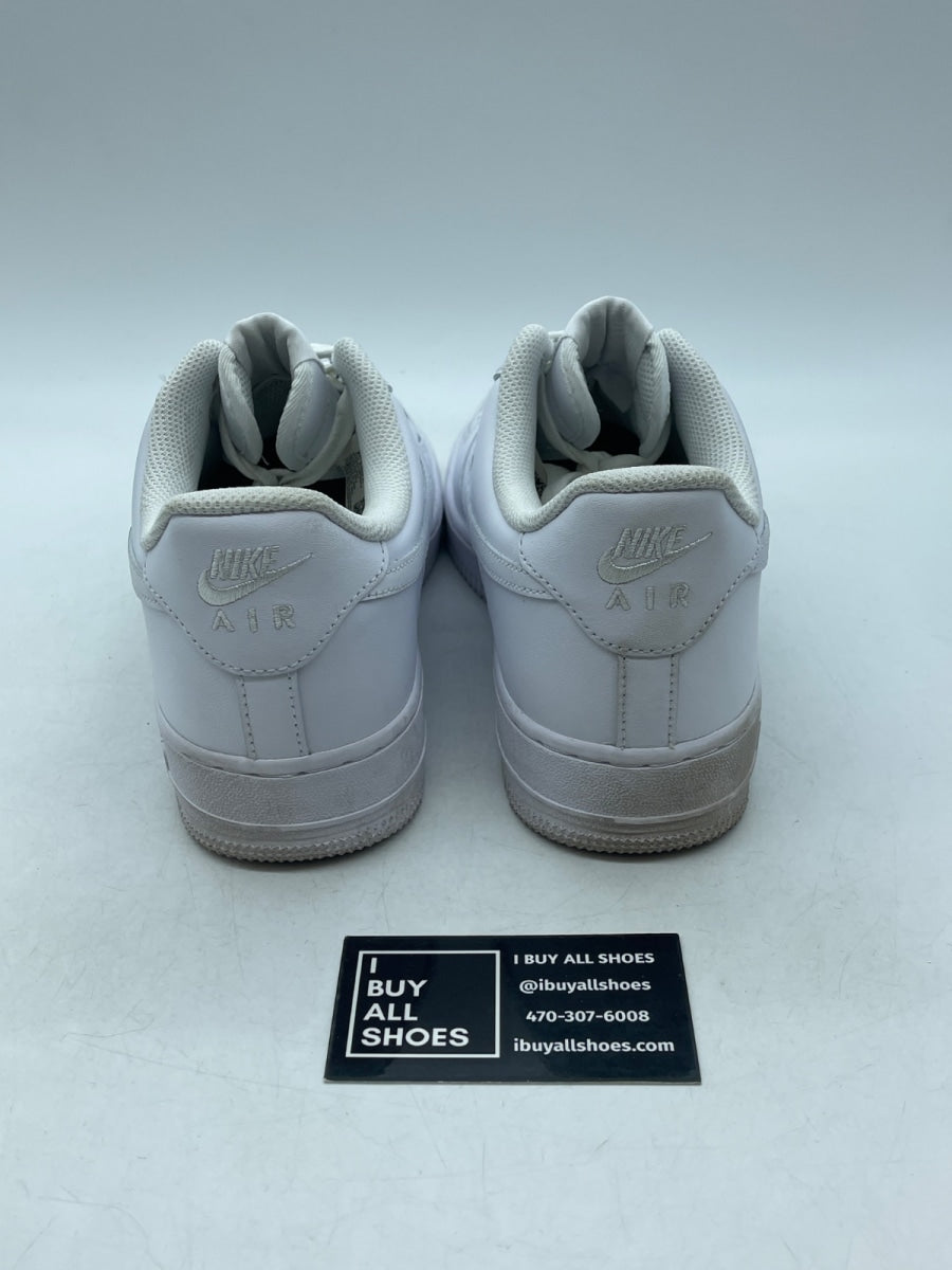 Nike Air Force 1 Low '07 White 8.5 (Moderately Worn Pre-Owned) - Image 3