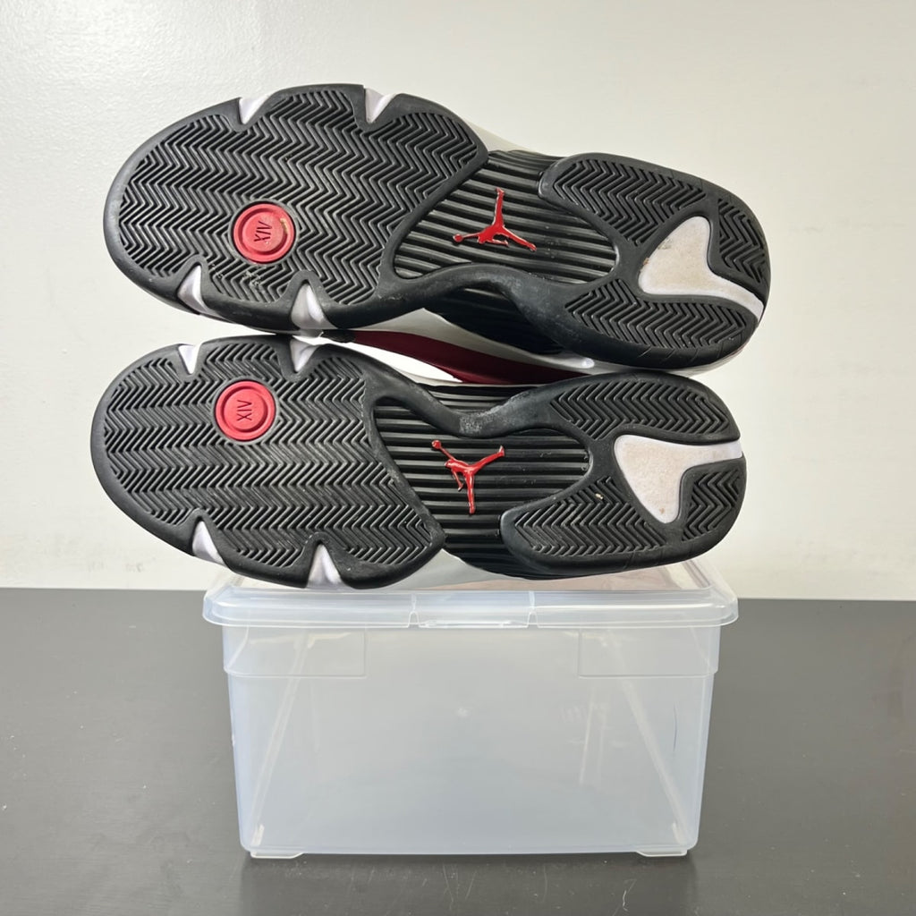 Jordan 14 Retro Gym Red Toro (Size 12) Lightly Worn - Image 4
