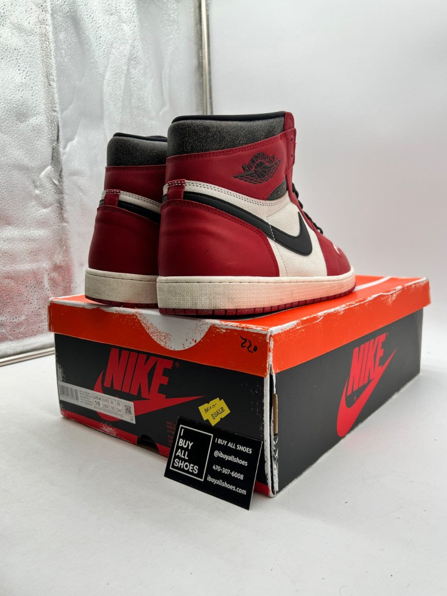 Jordan 1 Retro High OG Chicago Lost and Found 16 (Lightly Worn Pre-Owned) - Image 5
