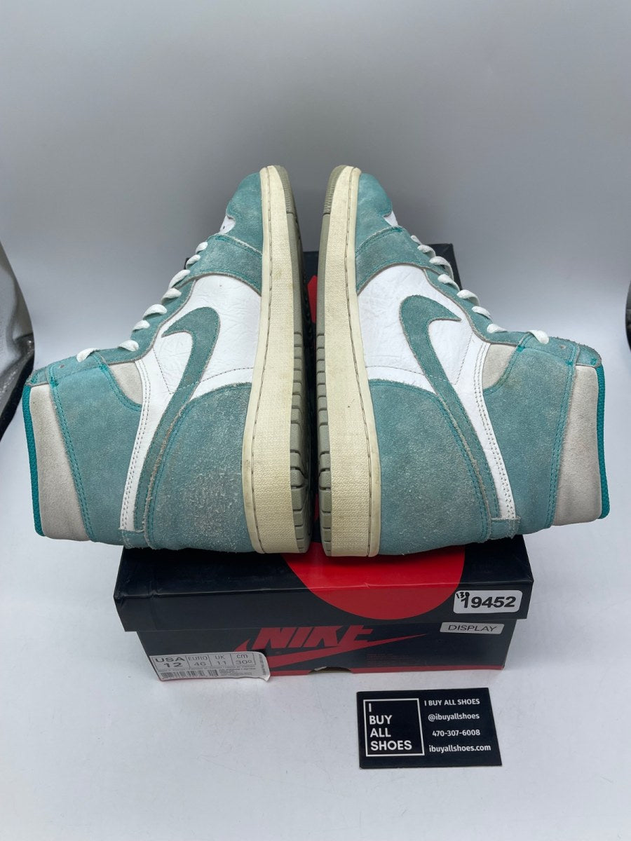 Jordan 1 Retro High Turbo Green 12 (Moderately Worn Pre-Owned) - Image 6