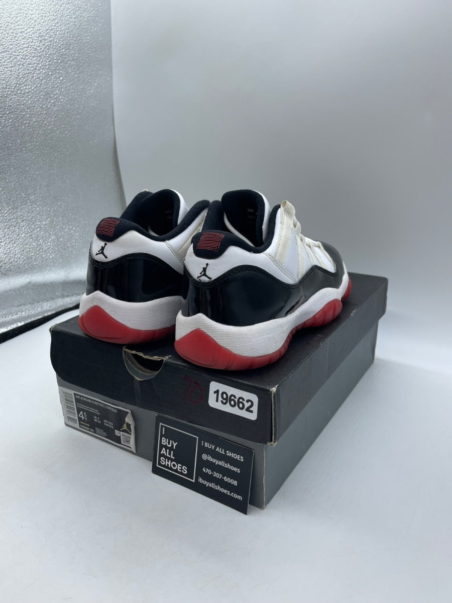 Jordan 11 Retro Low Concord Bred (GS) 4.5Y (Moderately Worn Pre-Owned) - Image 5