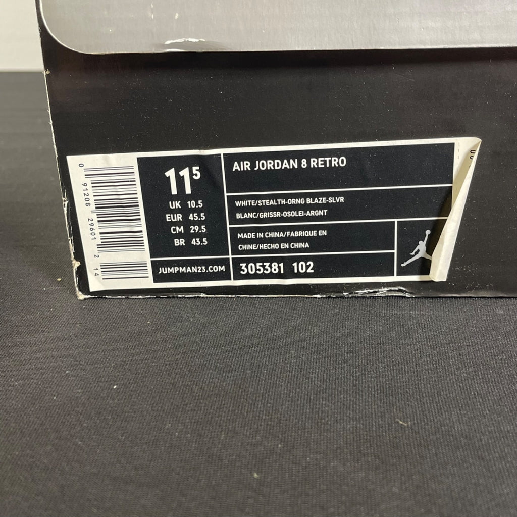Air Jordan 8 Retro 'Orange Blaze' 11.5 (Moderately Worn Pre-Owned)Air Jordan - Image 7