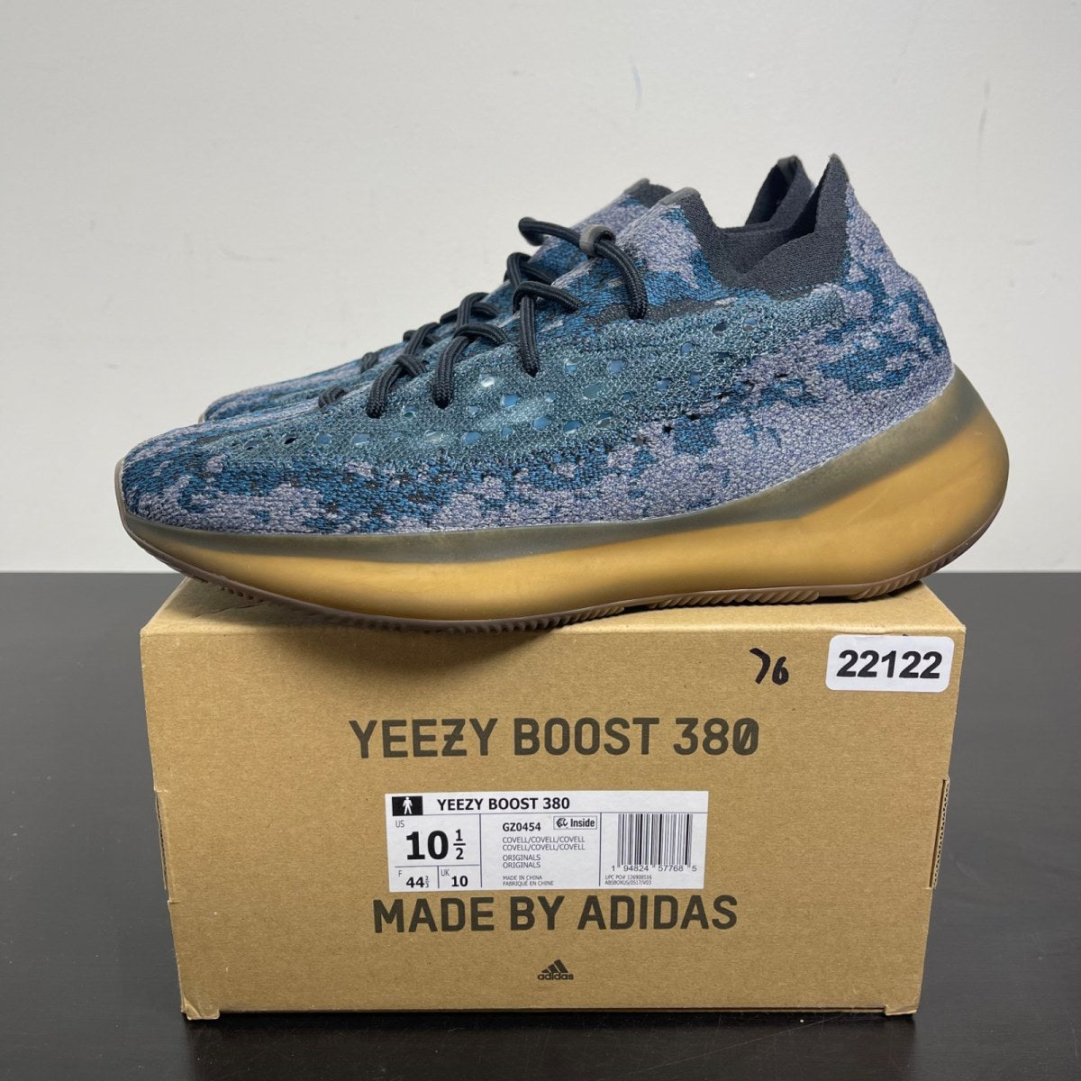 adidas Yeezy Boost 380 Covellite 10.5 (Moderately Worn Pre-Owned)adidasCovellite/Covellite/Covellite - Image 3
