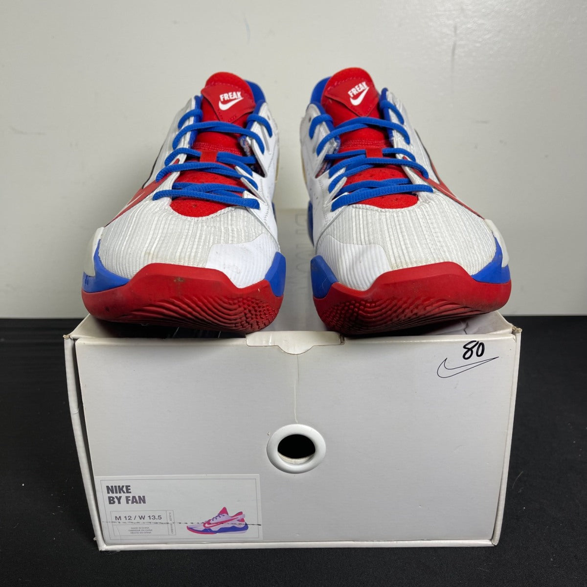 Nike Zoom Freak 2 By You 12 (Moderately Worn Pre-Owned)Nike - Image 2