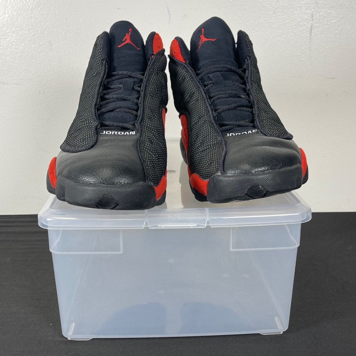 Jordan 13 Retro Bred (2004) 12.5 (Moderately Worn Pre-Owned)JordanBlack/Varsity Red-White - Image 2